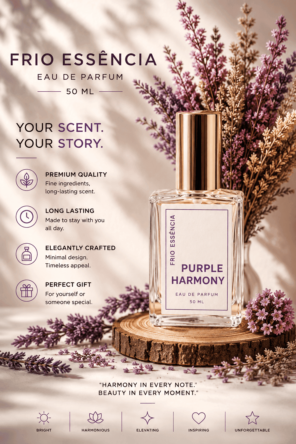 Purple Harmony Frio Essencia perfume