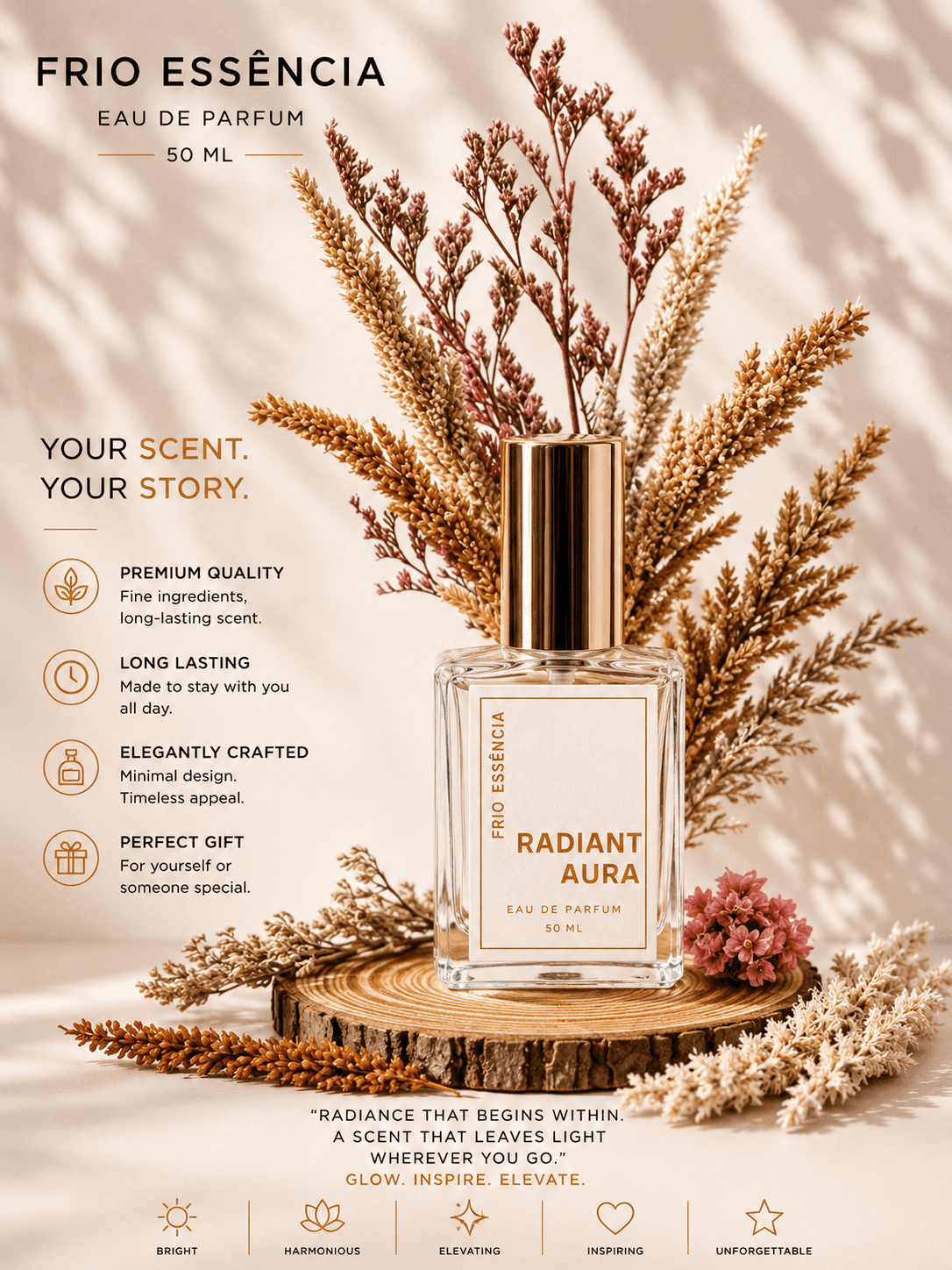 Radiant Aura Frio Essencia perfume