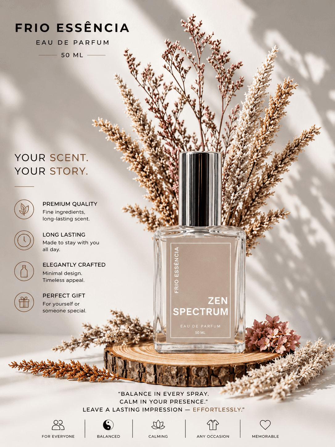 Zen Spectrum Frio Essencia perfume